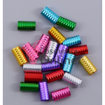 Inele din metal pentru codite afro RNG47 Roz, Set 10 bucati Inele din metal pentru codite afro RNG47 Roz, Set 10 bucati